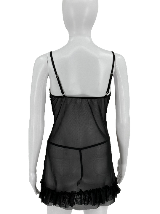 Lace & Mesh Chemise