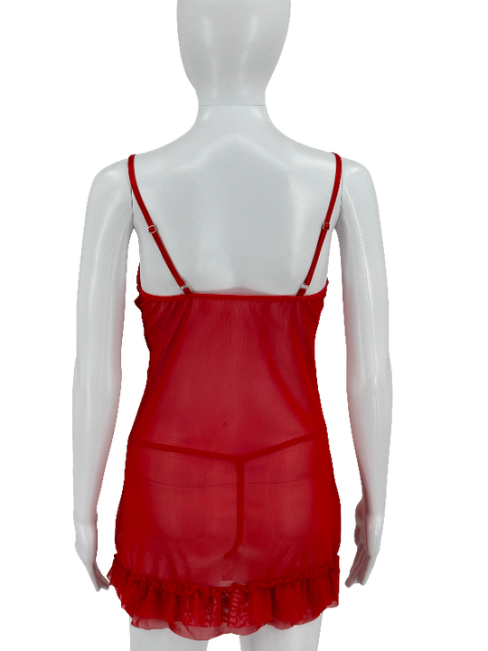 Lace & Mesh Chemise