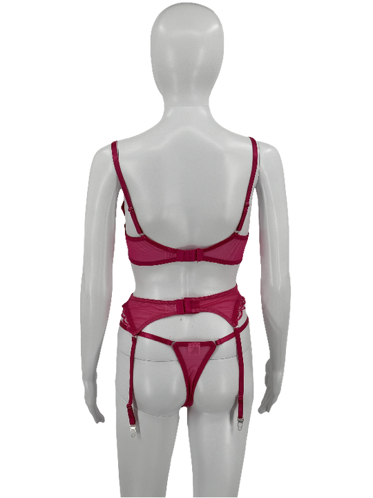 Heart Lace Lingerie Set
