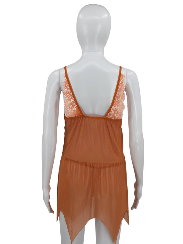 Scalloped Lace Babydoll