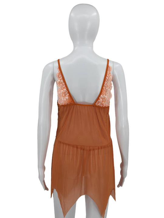 Scalloped Lace Babydoll