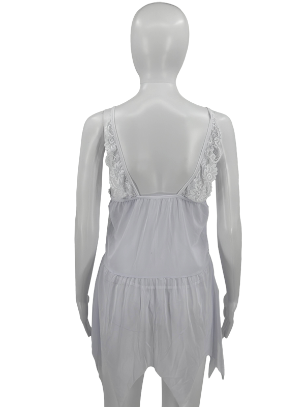 Scalloped Lace Babydoll