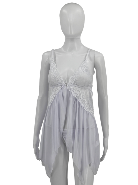 Scalloped Lace Babydoll