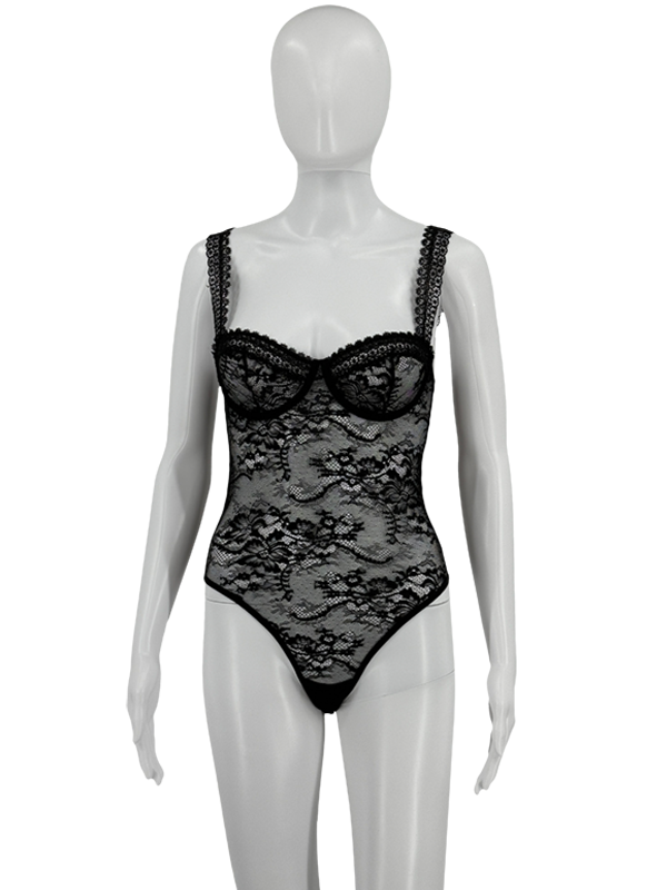 Floral Lace Teddy