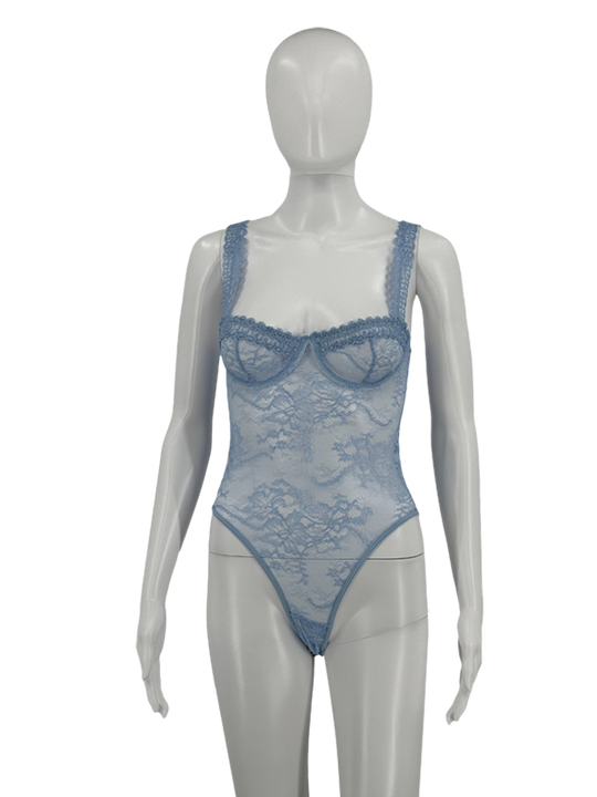 Floral Lace Teddy