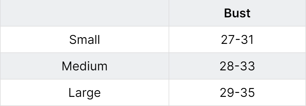 Size Chart Image